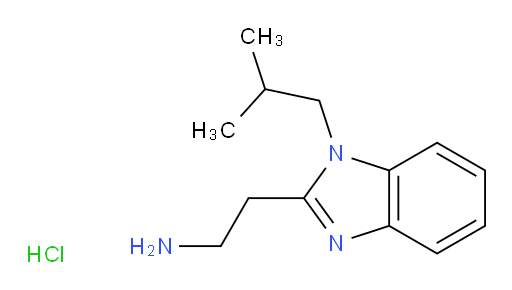 2-(1-isobutyl-1H-benzo[d]imidazol-2-yl)ethanamine hydrochloride