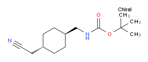 tert-butyl (((1r,4r)-4-(cyanomethyl)cyclohexyl)methyl)carbamate