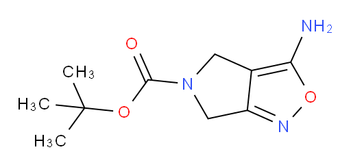 tert-butyl 3-amino-4H-pyrrolo[3,4-c]isoxazole-5(6H)-carboxylate