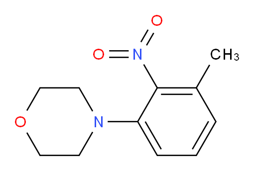 4-(3-methyl-2-nitrophenyl)morpholine