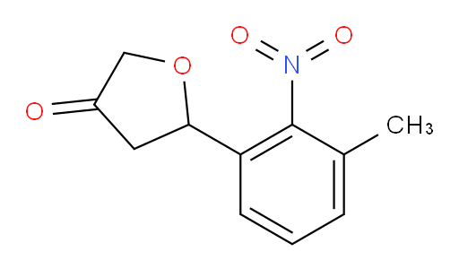5-(3-methyl-2-nitrophenyl)dihydrofuran-3(2H)-one