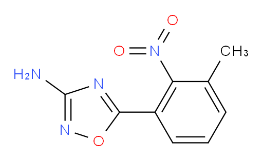 5-(3-methyl-2-nitrophenyl)-1,2,4-oxadiazol-3-amine
