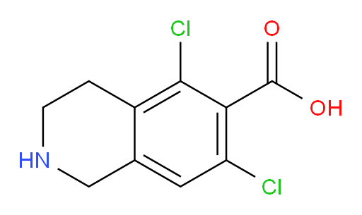5,7-dichloro-1,2,3,4-tetrahydroisoquinoline-6-carboxylic acid