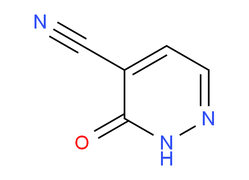 3-oxo-2,3-dihydropyridazine-4-carbonitrile