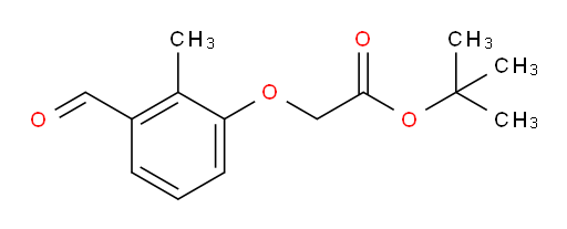 tert-butyl 2-(3-formyl-2-methylphenoxy)acetate