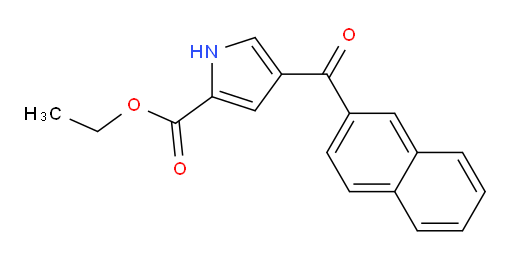 ethyl 4-(2-naphthoyl)-1H-pyrrole-2-carboxylate