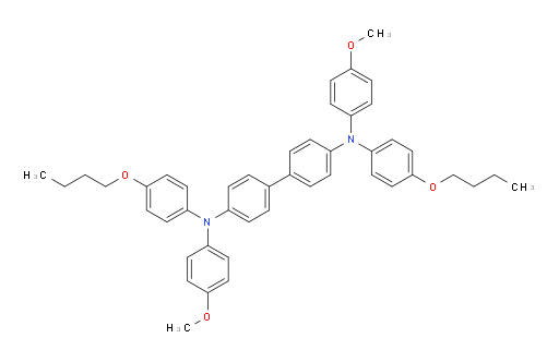 N4,N4'-bis(4-butoxyphenyl)-N4,N4'-bis(4-methoxyphenyl)-[1,1'-biphenyl]-4,4'-diamine