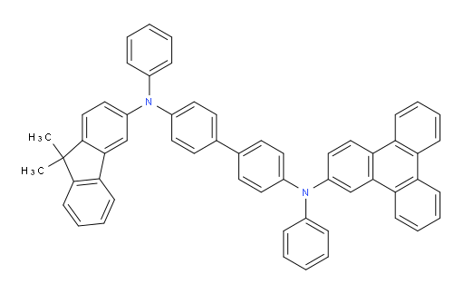 N4-(9,9-dimethyl-9H-fluoren-3-yl)-N4,N4'-diphenyl-N4'-(triphenylen-2-yl)-[1,1'-biphenyl]-4,4'-diamine