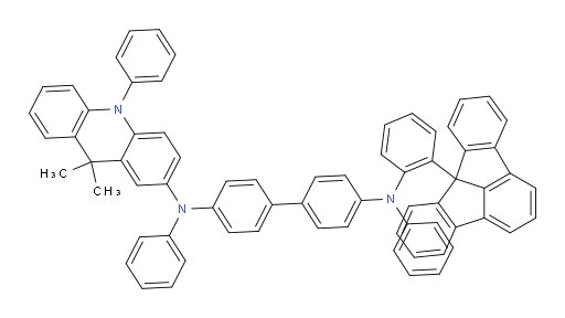N4-(2-(7bH-indeno[1,2,3-jk]fluoren-7b-yl)phenyl)-N4'-(9,9-dimethyl-10-phenyl-9,10-dihydroacridin-2-yl)-N4,N4'-diphenyl-[1,1'-biphenyl]-4,4'-diamine