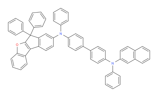 N4-(6,6-diphenyl-6H-indeno[2,1-b]benzofuran-8-yl)-N4'-(naphthalen-2-yl)-N4,N4'-diphenyl-[1,1'-biphenyl]-4,4'-diamine
