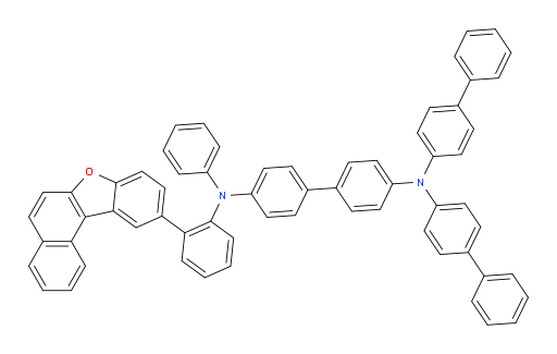 N4,N4-di([1,1'-biphenyl]-4-yl)-N4'-(2-(naphtho[2,1-b]benzofuran-10-yl)phenyl)-N4'-phenyl-[1,1'-biphenyl]-4,4'-diamine
