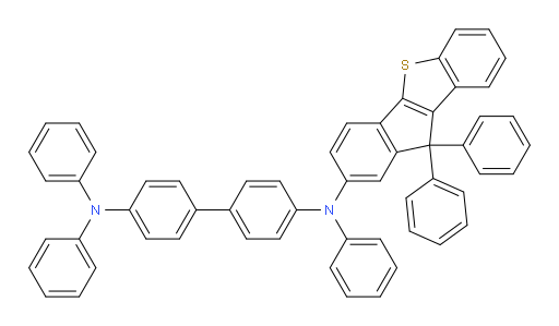 N4-(10,10-diphenyl-10H-benzo[b]indeno[2,1-d]thiophen-2-yl)-N4,N4',N4'-triphenyl-[1,1'-biphenyl]-4,4'-diamine