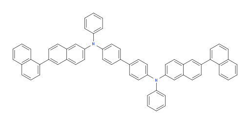 N4,N4'-di([1,2'-binaphthalen]-6'-yl)-N4,N4'-diphenyl-[1,1'-biphenyl]-4,4'-diamine