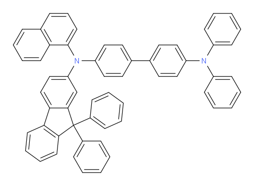 N4-(9,9-diphenyl-9H-fluoren-2-yl)-N4-(naphthalen-1-yl)-N4',N4'-diphenyl-[1,1'-biphenyl]-4,4'-diamine