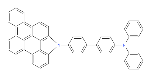 4'-(1H-benzo[4,10]anthra[9,1,2,3-cdef]carbazol-1-yl)-N,N-diphenyl-[1,1'-biphenyl]-4-amine