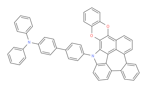 4'-(17H-11,16-dioxa-17-azadibenzo[3,4:5,6]azuleno[7,8,1-def]tetraphen-17-yl)-N,N-diphenyl-[1,1'-biphenyl]-4-amine