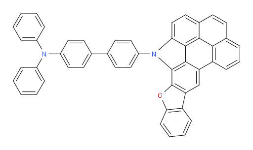 4'-(14H-benzofuro[2,3-a]phenaleno[1,2,3,4-defg]carbazol-14-yl)-N,N-diphenyl-[1,1'-biphenyl]-4-amine