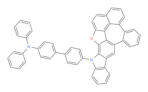 4'-(13H-14-oxa-13-azabenzo[6,7]naphtho[2',1',8':3,4,5]azuleno[1,8-ab]fluoren-13-yl)-N,N-diphenyl-[1,1'-biphenyl]-4-amine