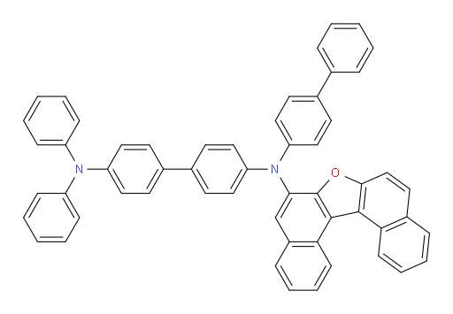 N4-([1,1'-biphenyl]-4-yl)-N4-(dinaphtho[2,1-b:1',2'-d]furan-6-yl)-N4',N4'-diphenyl-[1,1'-biphenyl]-4,4'-diamine