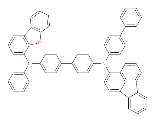 N4-([1,1'-biphenyl]-4-yl)-N4'-(dibenzo[b,d]furan-4-yl)-N4-(fluoranthen-3-yl)-N4'-phenyl-[1,1'-biphenyl]-4,4'-diamine