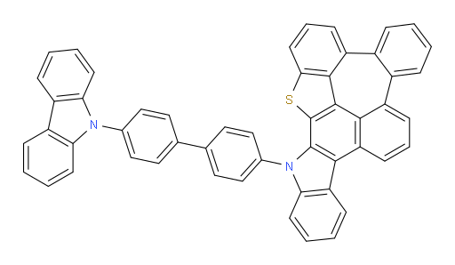 15-(4'-(9H-carbazol-9-yl)-[1,1'-biphenyl]-4-yl)-15H-16-thia-15-azadibenzo[g,ij]indeno[2',1':3,4]naphtho[2,1,8-cde]azulene