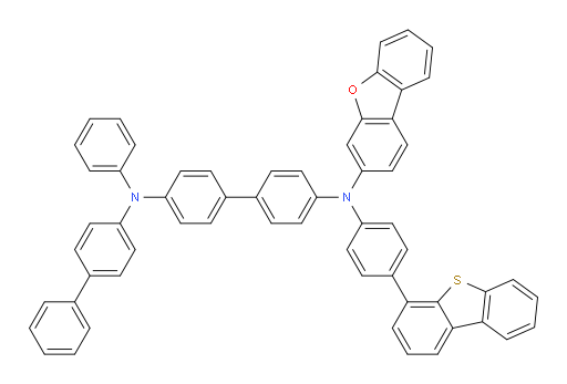 N4-([1,1'-biphenyl]-4-yl)-N4'-(dibenzo[b,d]furan-3-yl)-N4'-(4-(dibenzo[b,d]thiophen-4-yl)phenyl)-N4-phenyl-[1,1'-biphenyl]-4,4'-diamine