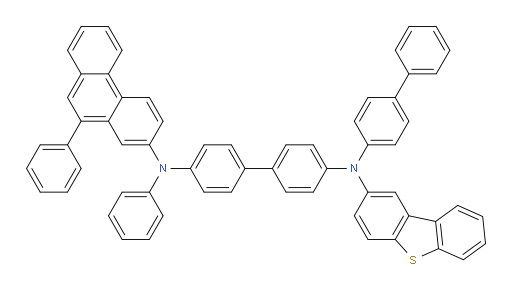 N4-([1,1'-biphenyl]-4-yl)-N4-(dibenzo[b,d]thiophen-2-yl)-N4'-phenyl-N4'-(10-phenylphenanthren-2-yl)-[1,1'-biphenyl]-4,4'-diamine
