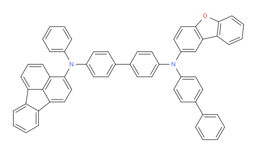 N4-([1,1'-biphenyl]-4-yl)-N4-(dibenzo[b,d]furan-2-yl)-N4'-(fluoranthen-3-yl)-N4'-phenyl-[1,1'-biphenyl]-4,4'-diamine
