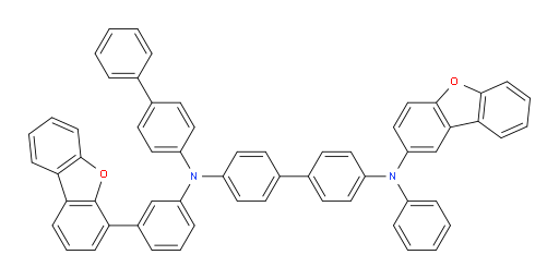 N4-([1,1'-biphenyl]-4-yl)-N4'-(dibenzo[b,d]furan-2-yl)-N4-(3-(dibenzo[b,d]furan-4-yl)phenyl)-N4'-phenyl-[1,1'-biphenyl]-4,4'-diamine