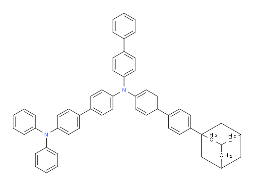 N4-([1,1'-biphenyl]-4-yl)-N4-(4'-(adamantan-1-yl)-[1,1'-biphenyl]-4-yl)-N4',N4'-diphenyl-[1,1'-biphenyl]-4,4'-diamine