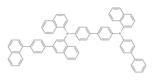 N4-([1,1'-biphenyl]-4-yl)-N4,N4'-di(naphthalen-1-yl)-N4'-(3-(4-(naphthalen-1-yl)phenyl)naphthalen-1-yl)-[1,1'-biphenyl]-4,4'-diamine
