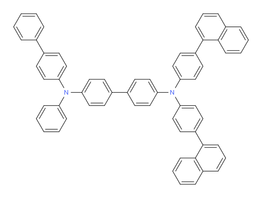 N4-([1,1'-biphenyl]-4-yl)-N4',N4'-bis(4-(naphthalen-1-yl)phenyl)-N4-phenyl-[1,1'-biphenyl]-4,4'-diamine