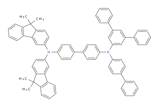 N4-([1,1'-biphenyl]-4-yl)-N4-([1,1':3',1''-terphenyl]-5'-yl)-N4',N4'-bis(9,9-dimethyl-9H-fluoren-3-yl)-[1,1'-biphenyl]-4,4'-diamine