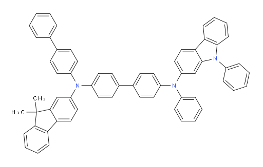 N4-([1,1'-biphenyl]-4-yl)-N4-(9,9-dimethyl-9H-fluoren-2-yl)-N4'-phenyl-N4'-(9-phenyl-9H-carbazol-2-yl)-[1,1'-biphenyl]-4,4'-diamine