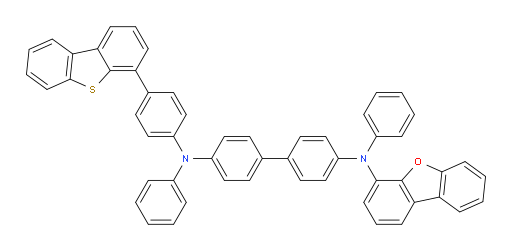 N4-(dibenzo[b,d]furan-4-yl)-N4'-(4-(dibenzo[b,d]thiophen-4-yl)phenyl)-N4,N4'-diphenyl-[1,1'-biphenyl]-4,4'-diamine