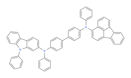 N4-(fluoranthen-3-yl)-N4,N4'-diphenyl-N4'-(9-phenyl-9H-carbazol-2-yl)-[1,1'-biphenyl]-4,4'-diamine