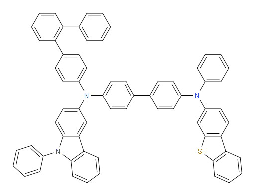 N4-([1,1':2',1''-terphenyl]-4-yl)-N4'-(dibenzo[b,d]thiophen-3-yl)-N4'-phenyl-N4-(9-phenyl-9H-carbazol-3-yl)-[1,1'-biphenyl]-4,4'-diamine