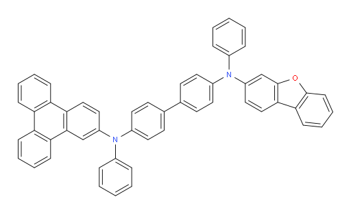 N4-(dibenzo[b,d]furan-3-yl)-N4,N4'-diphenyl-N4'-(triphenylen-2-yl)-[1,1'-biphenyl]-4,4'-diamine