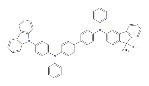 N4-(4-(9H-carbazol-9-yl)phenyl)-N4'-(9,9-dimethyl-9H-fluoren-3-yl)-N4,N4'-diphenyl-[1,1'-biphenyl]-4,4'-diamine
