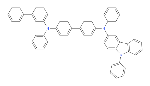 N4-([1,1'-biphenyl]-3-yl)-N4,N4'-diphenyl-N4'-(9-phenyl-9H-carbazol-3-yl)-[1,1'-biphenyl]-4,4'-diamine