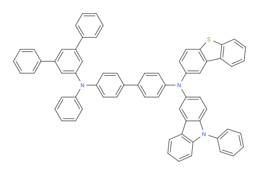 N4-([1,1':3',1''-terphenyl]-5'-yl)-N4'-(dibenzo[b,d]thiophen-2-yl)-N4-phenyl-N4'-(9-phenyl-9H-carbazol-3-yl)-[1,1'-biphenyl]-4,4'-diamine