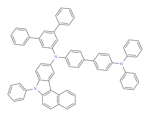 N4-([1,1':3',1''-terphenyl]-5'-yl)-N4',N4'-diphenyl-N4-(7-phenyl-7H-benzo[c]carbazol-10-yl)-[1,1'-biphenyl]-4,4'-diamine