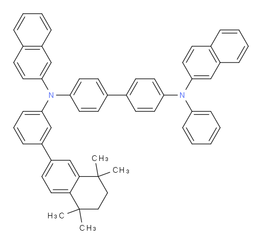 N4,N4'-di(naphthalen-2-yl)-N4-phenyl-N4'-(3-(5,5,8,8-tetramethyl-5,6,7,8-tetrahydronaphthalen-2-yl)phenyl)-[1,1'-biphenyl]-4,4'-diamine