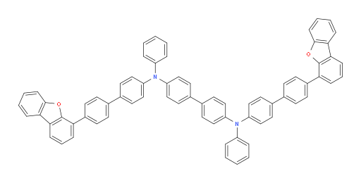 N4,N4'-bis(4'-(dibenzo[b,d]furan-4-yl)-[1,1'-biphenyl]-4-yl)-N4,N4'-diphenyl-[1,1'-biphenyl]-4,4'-diamine