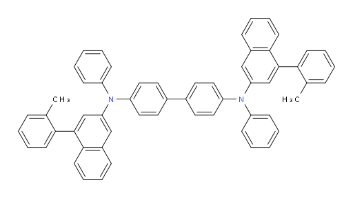 N4,N4'-diphenyl-N4,N4'-bis(4-(o-tolyl)naphthalen-2-yl)-[1,1'-biphenyl]-4,4'-diamine
