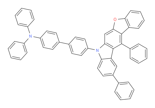4'-(10,12-diphenyl-7H-benzofuro[2,3-b]carbazol-7-yl)-N,N-diphenyl-[1,1'-biphenyl]-4-amine