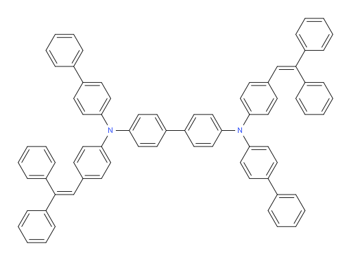 N4,N4'-di([1,1'-biphenyl]-4-yl)-N4,N4'-bis(4-(2,2-diphenylvinyl)phenyl)-[1,1'-biphenyl]-4,4'-diamine