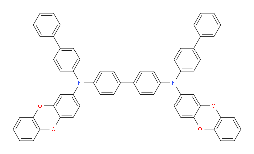N4,N4'-di([1,1'-biphenyl]-4-yl)-N4,N4'-bis(dibenzo[b,e][1,4]dioxin-2-yl)-[1,1'-biphenyl]-4,4'-diamine