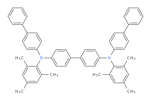 N4,N4'-di([1,1'-biphenyl]-4-yl)-N4,N4'-dimesityl-[1,1'-biphenyl]-4,4'-diamine