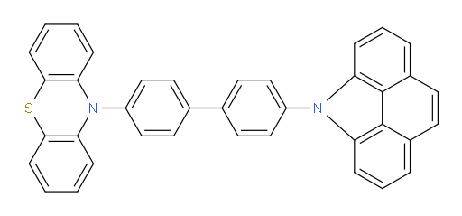 10-(4'-(4H-benzo[def]carbazol-4-yl)-[1,1'-biphenyl]-4-yl)-10H-phenothiazine